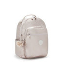 Mochila Kipling Seoul Dourado